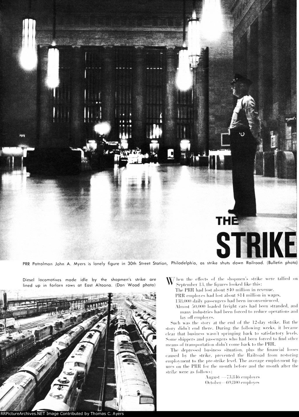 PRR "The Strike," Page 8, 1960